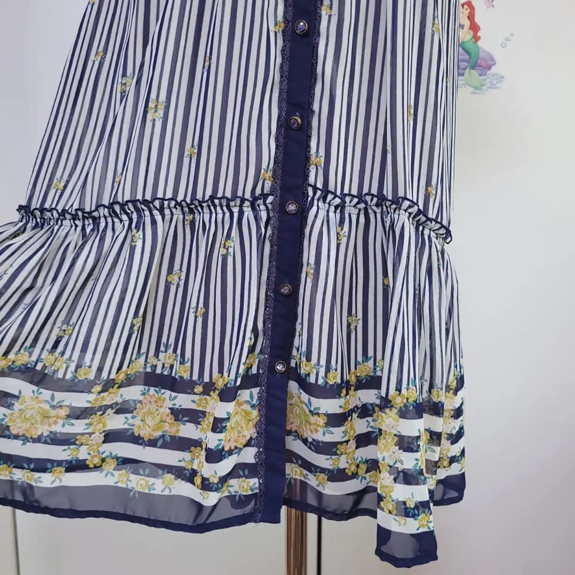 엑시즈팜 쉬폰 베이돌원피스 상품이미지3