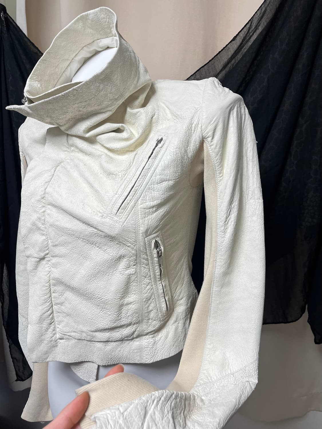 Rick owens drape milk jacket  상품이미지3