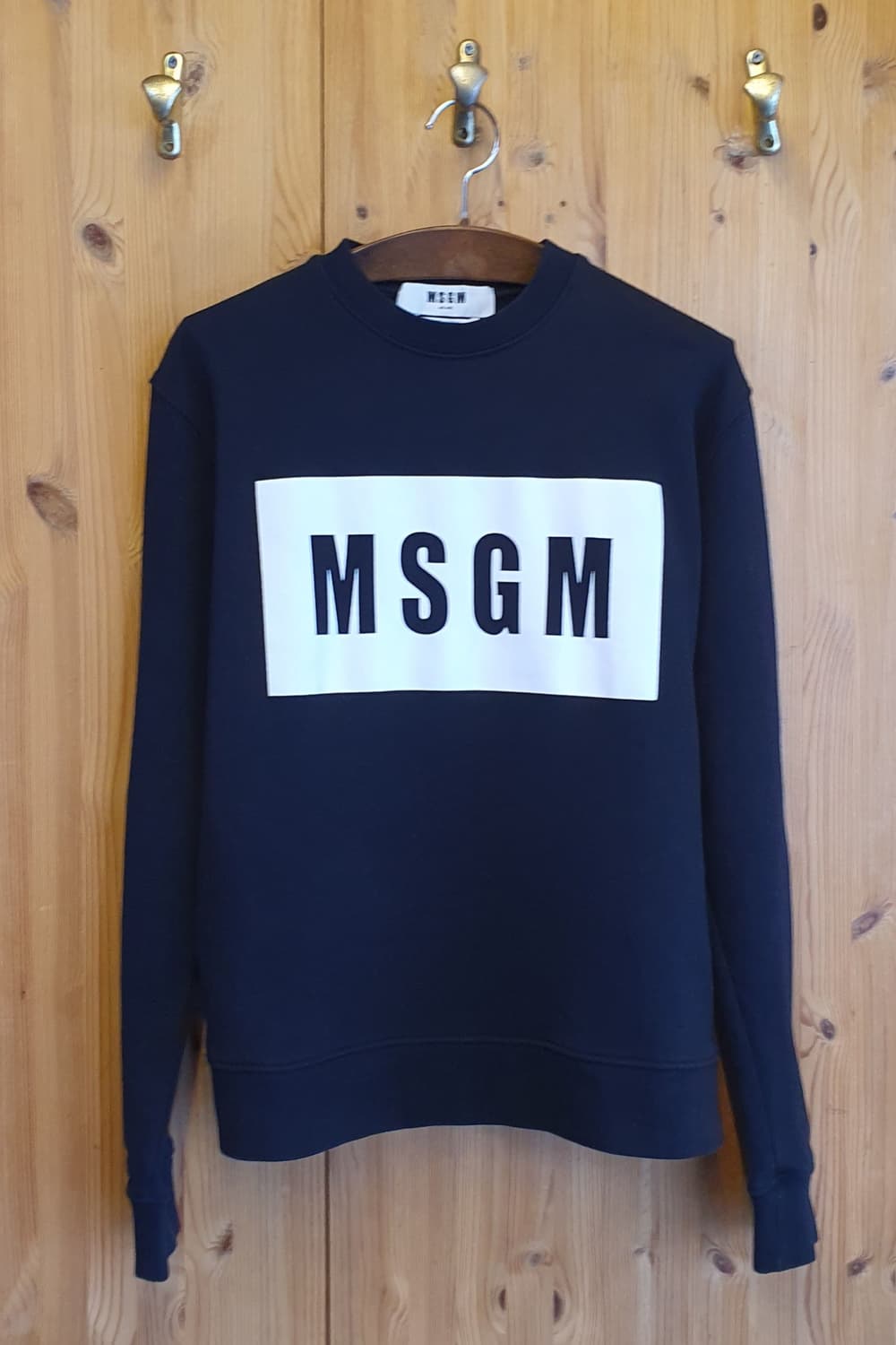 66.MSGM 박스로고 맨투맨 상품이미지2