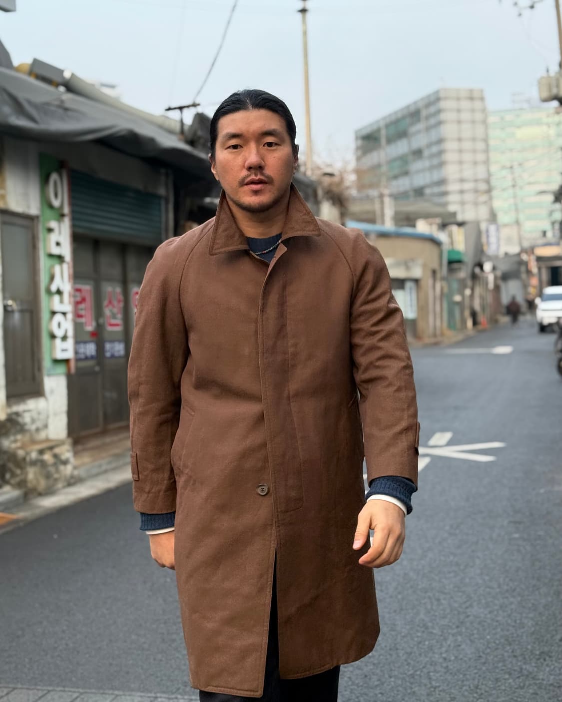 Three-M 울 싱글코트 100-103 상품이미지8