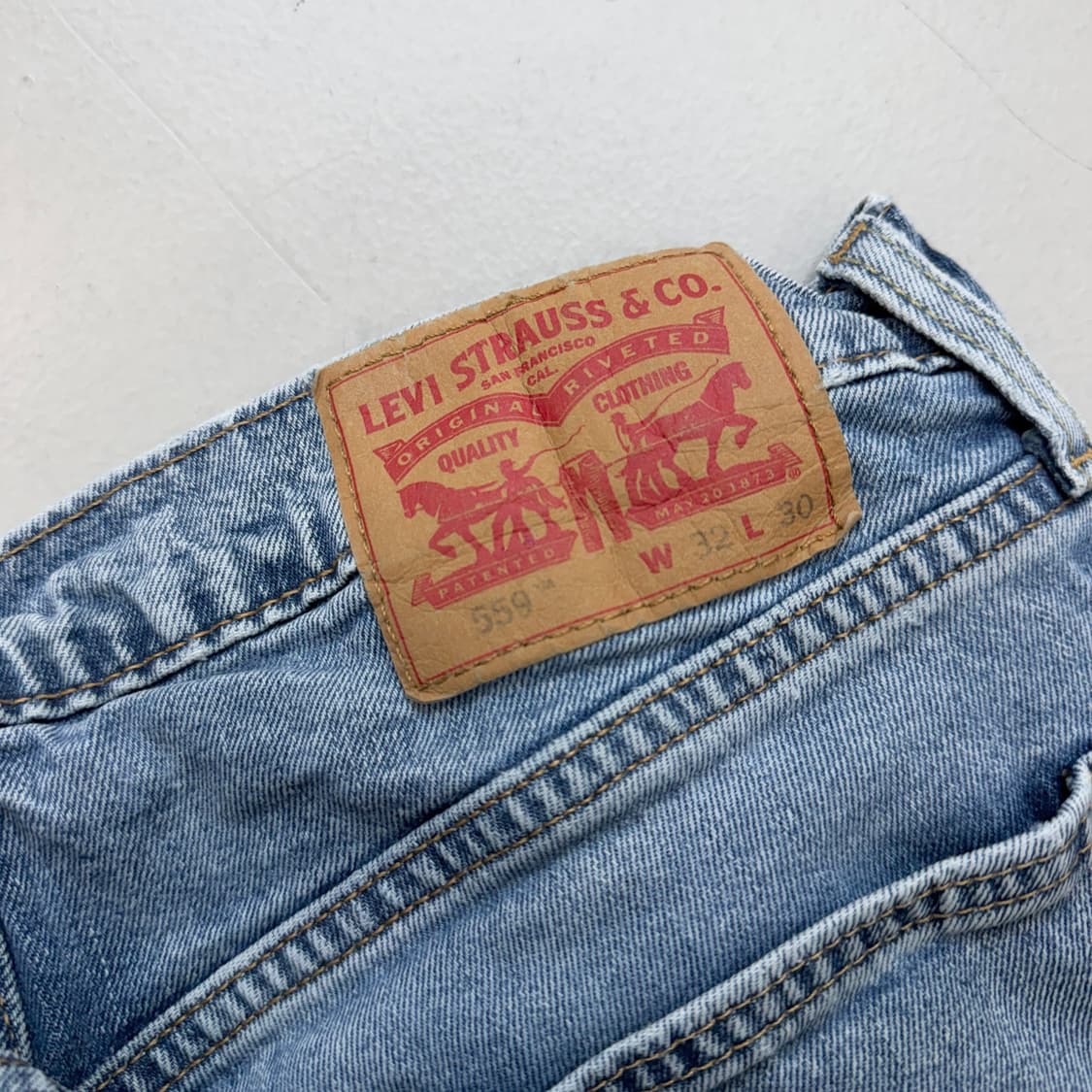 리바이스 559 새깅 워싱 스케이터 데님팬츠 상품이미지8