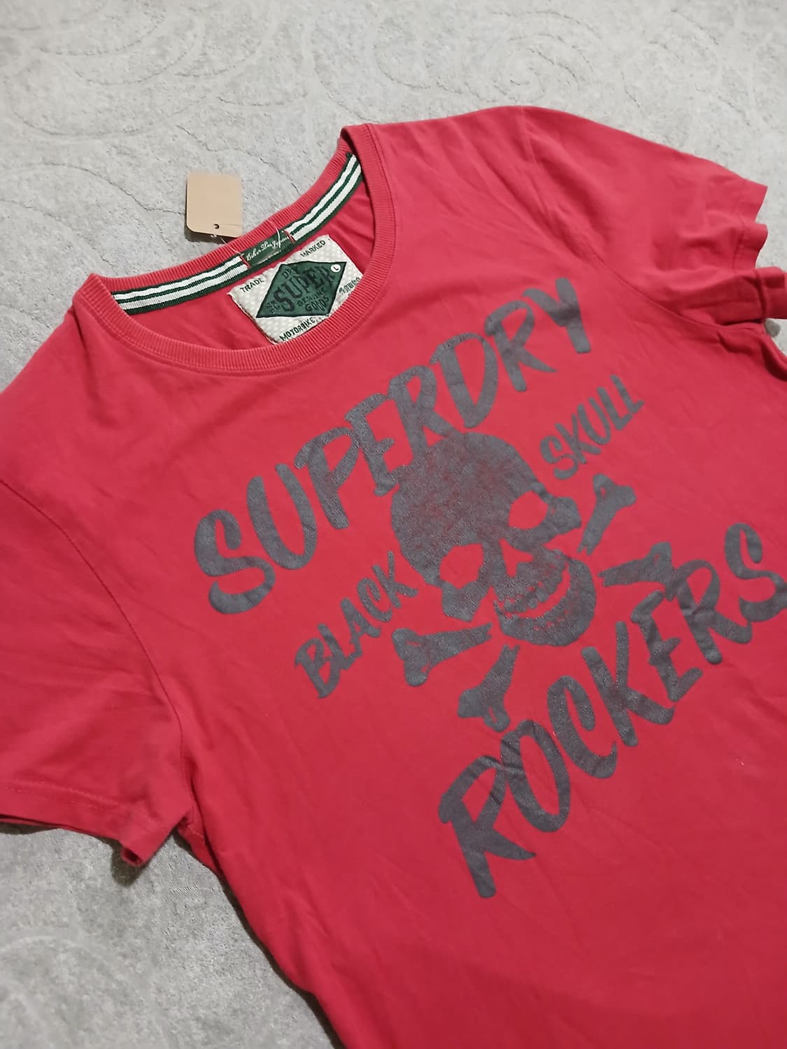 슈퍼드라이 프린팅 반팔티 L 상품이미지4