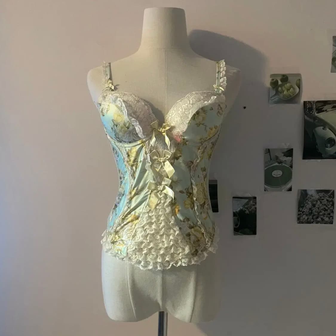 eblin 에블린 코르셋 히메갸루 오네갸루 희귀매물 빈티지 코르셋 달천깔 상품이미지1