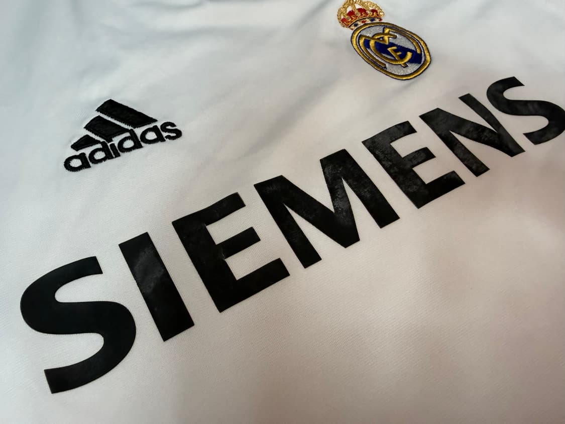 [S] 아디다스 레알 마드리드 05-06 홈 노마킹 유니폼 상품이미지9