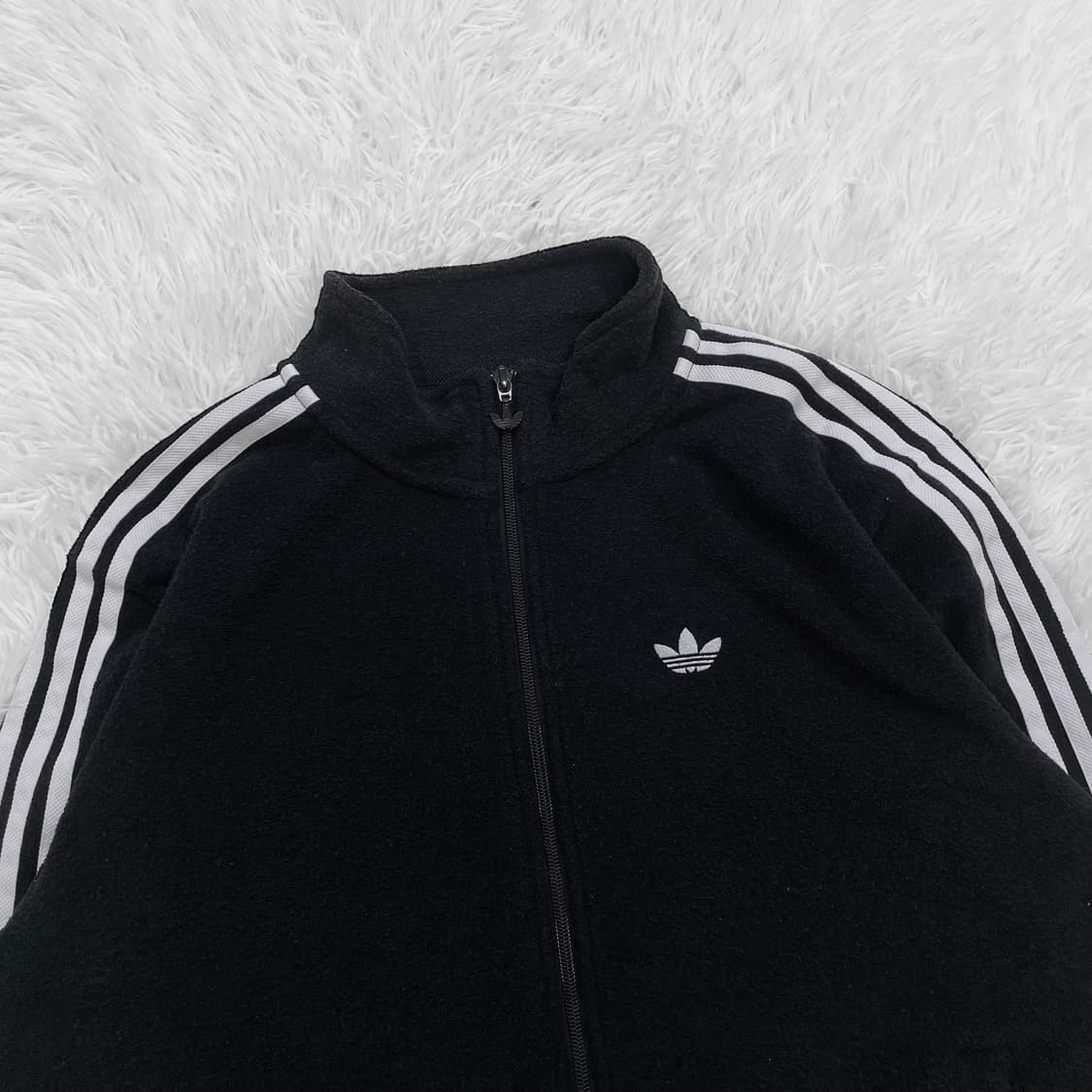 아디다스 부클 트랙 자켓 블랙 상품이미지3