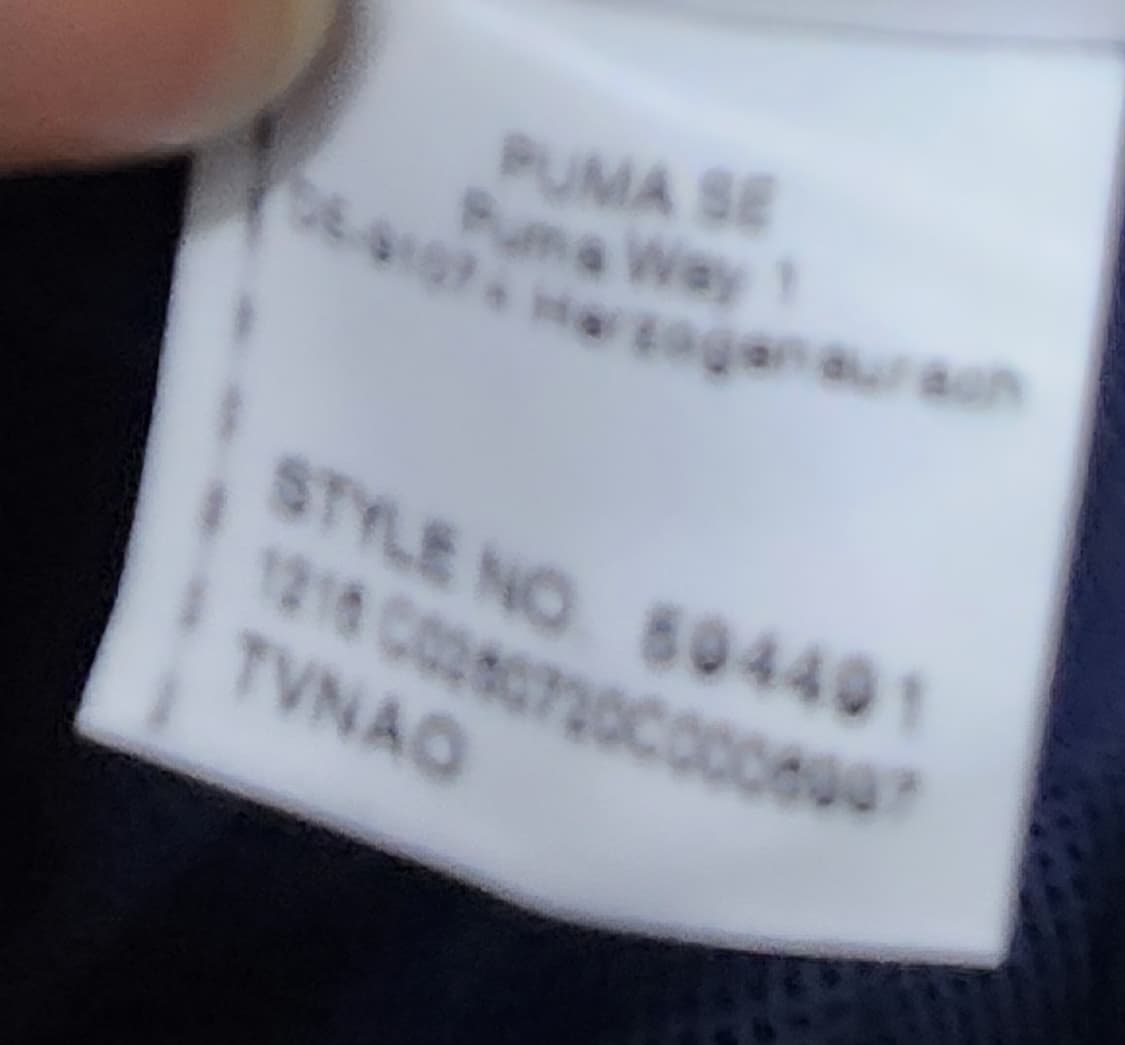 puma 네이비 후드 바람막이 L 상품이미지4