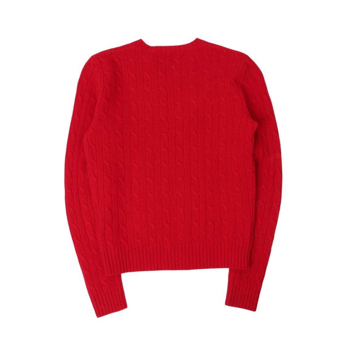 폴로 랄프로렌 레드 램스울 케이블 니트 상품이미지5