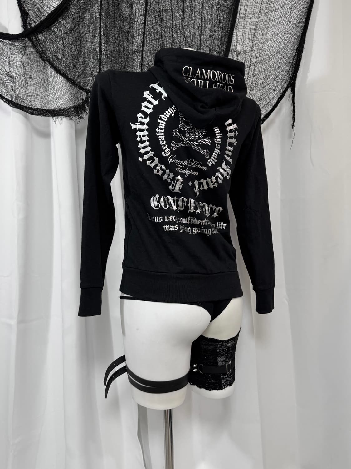 punk cubic hood zip up 상품이미지5