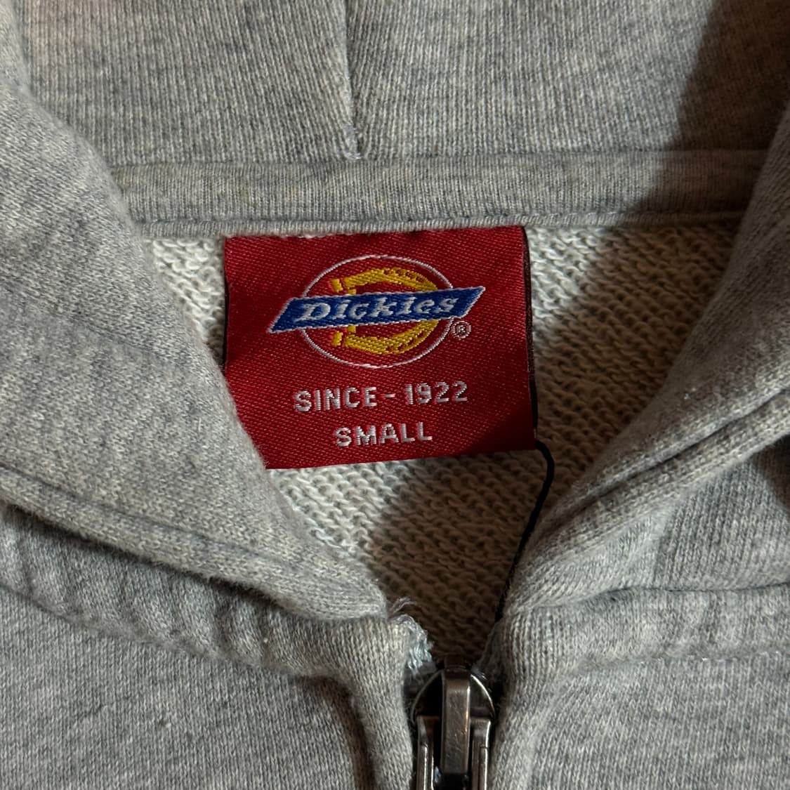 디키즈 기모 후드집업 그레이 상품이미지5