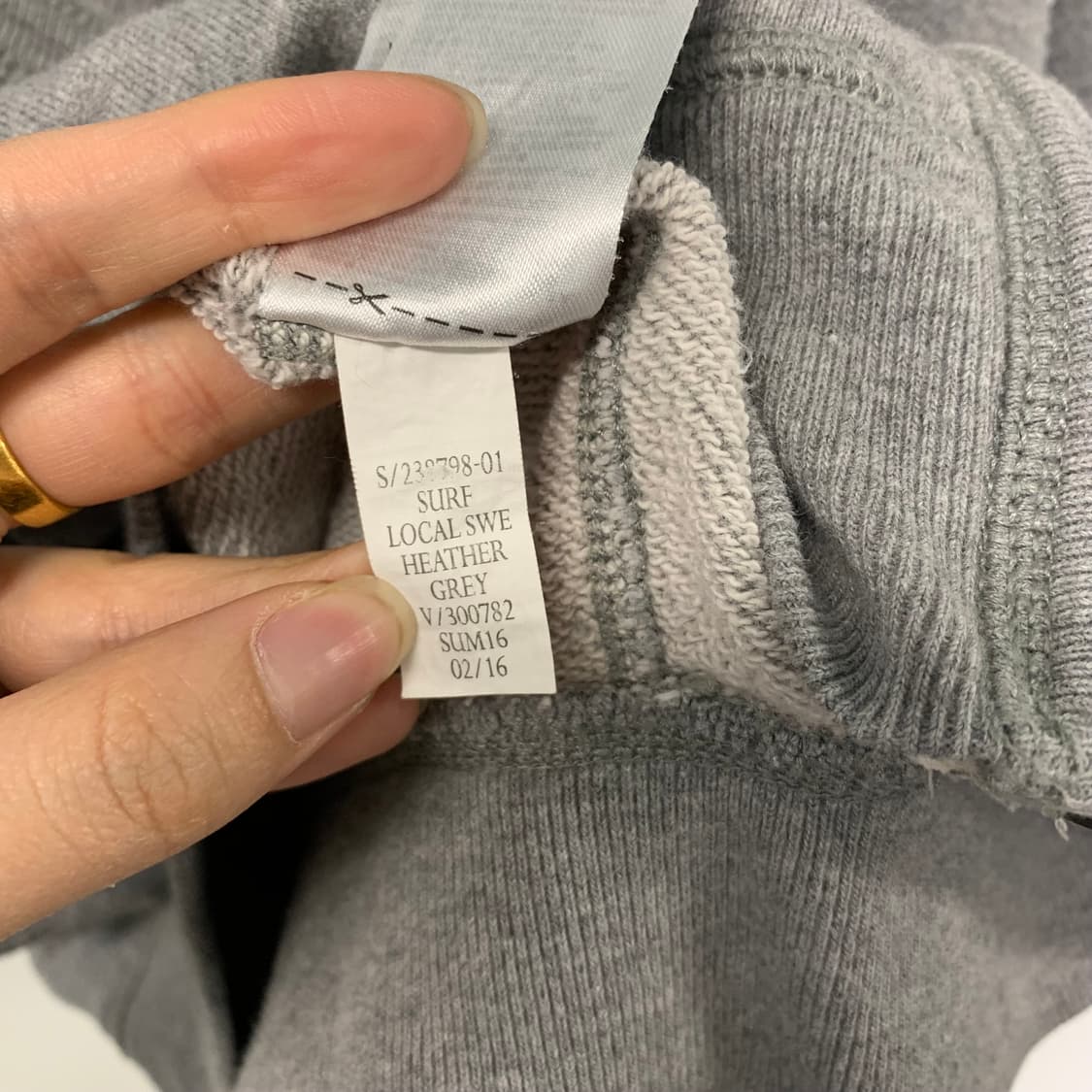 Gap 갭 그레이 후드집업 상품이미지7