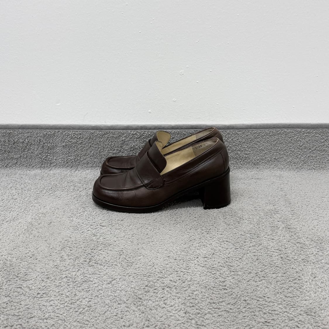 90s Margaret Howell mid heel loafers 상품이미지2