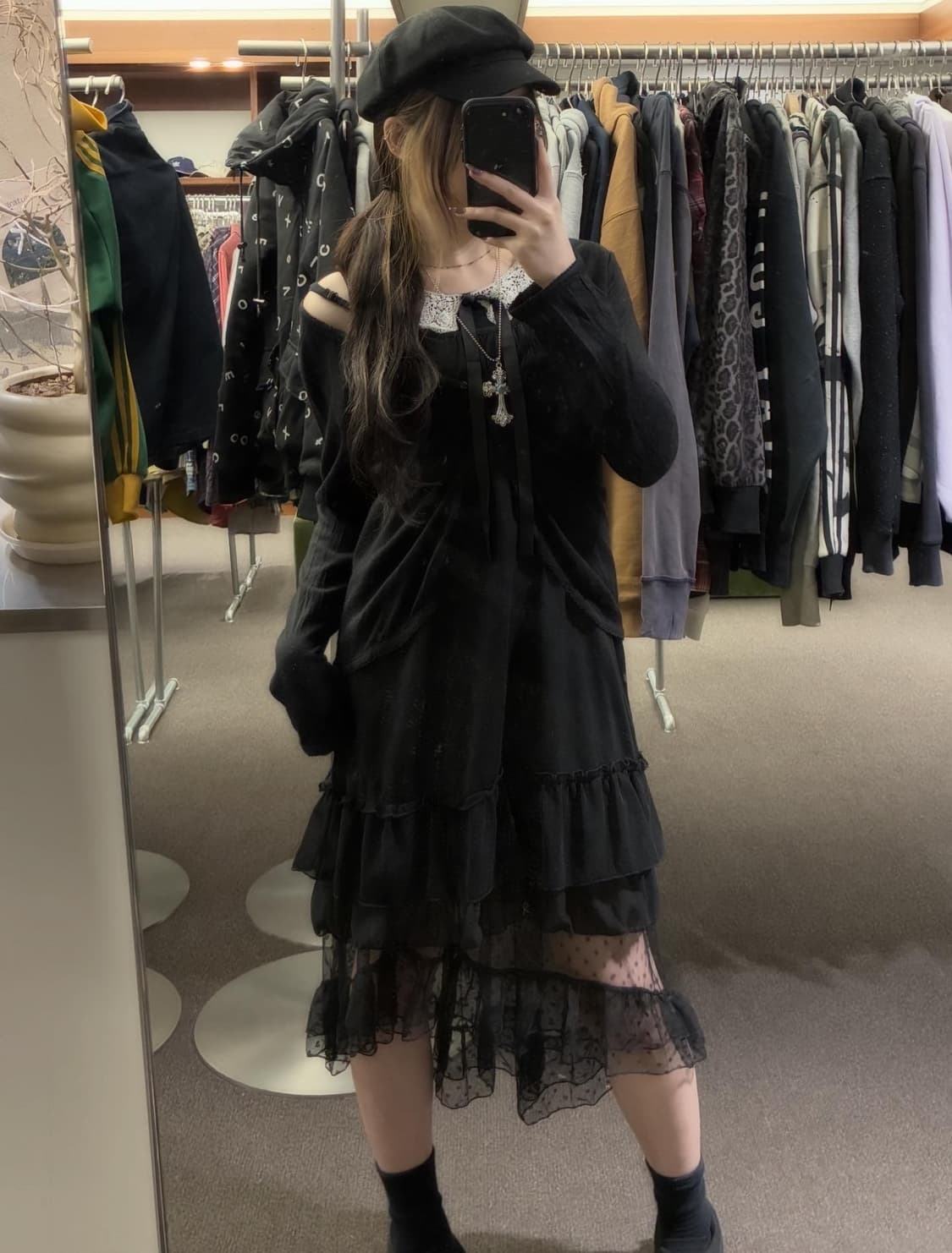 Midnight Coquette Look 🐈‍⬛🎀 상품이미지1