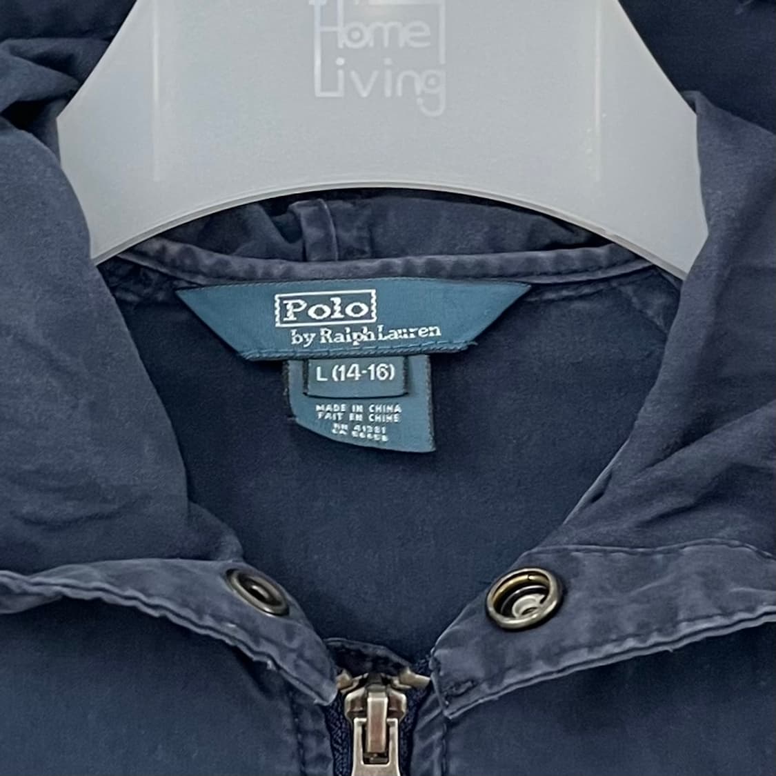 폴로 랄프로렌 빅포니 네이비 후드 바람막이 자켓 상품이미지5
