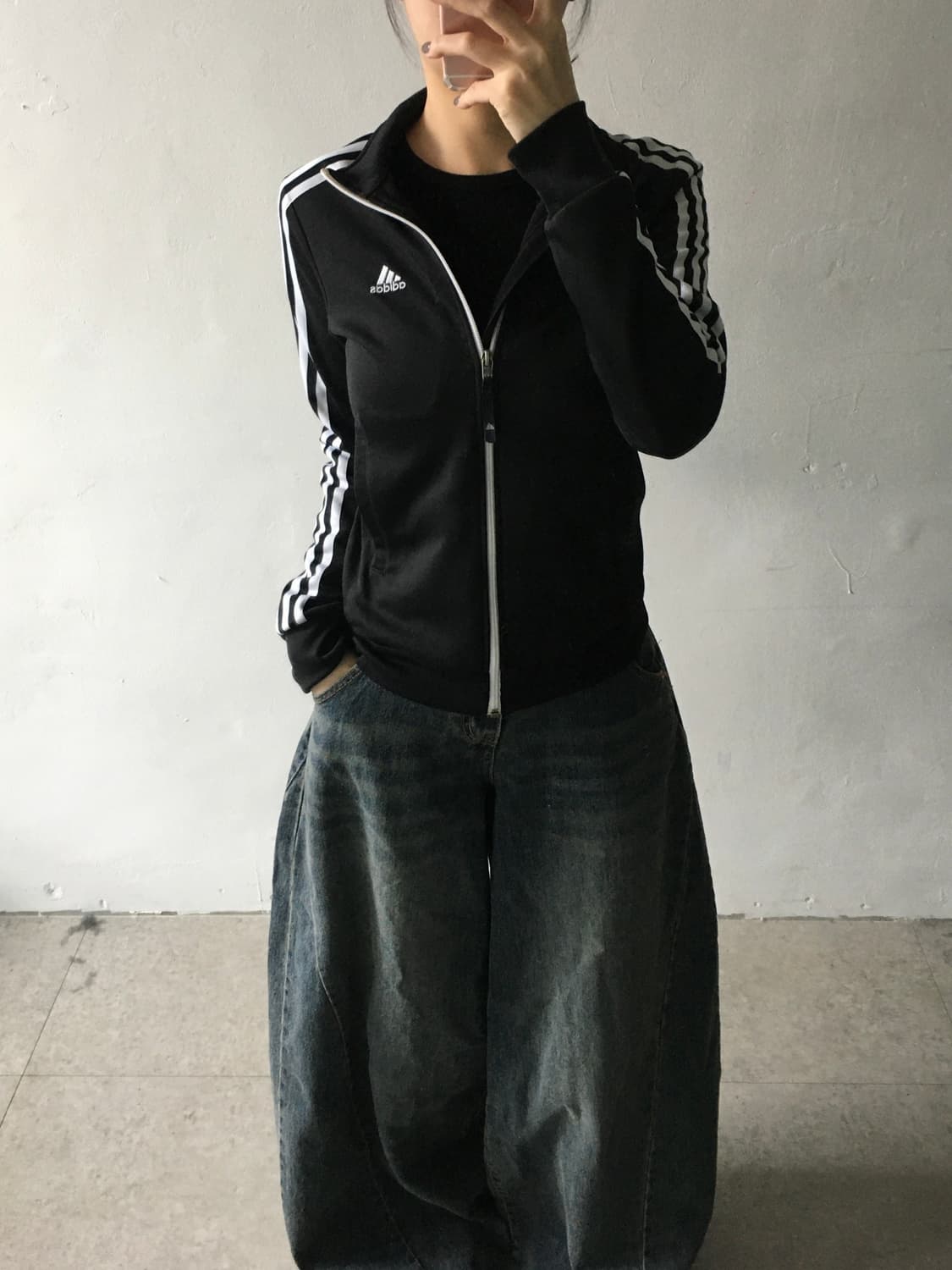 아디다스 삼선 트랙탑져지 상품이미지1