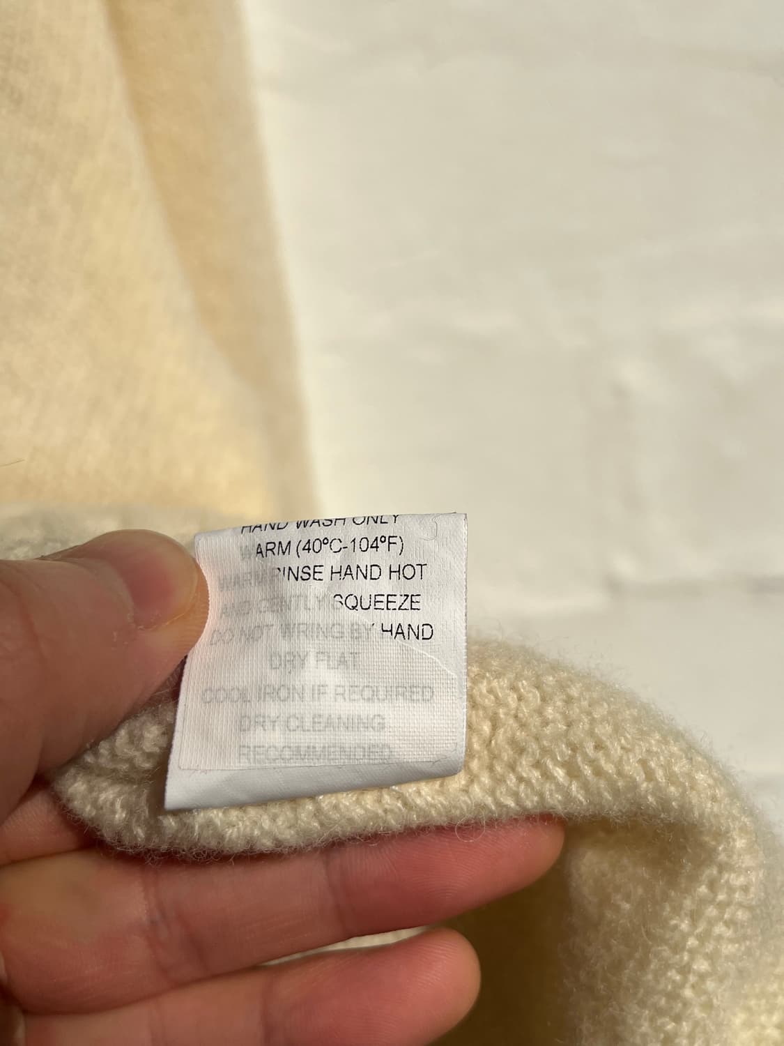 ESK 스코틀랜드 아이보리 울 니트 L 상품이미지6
