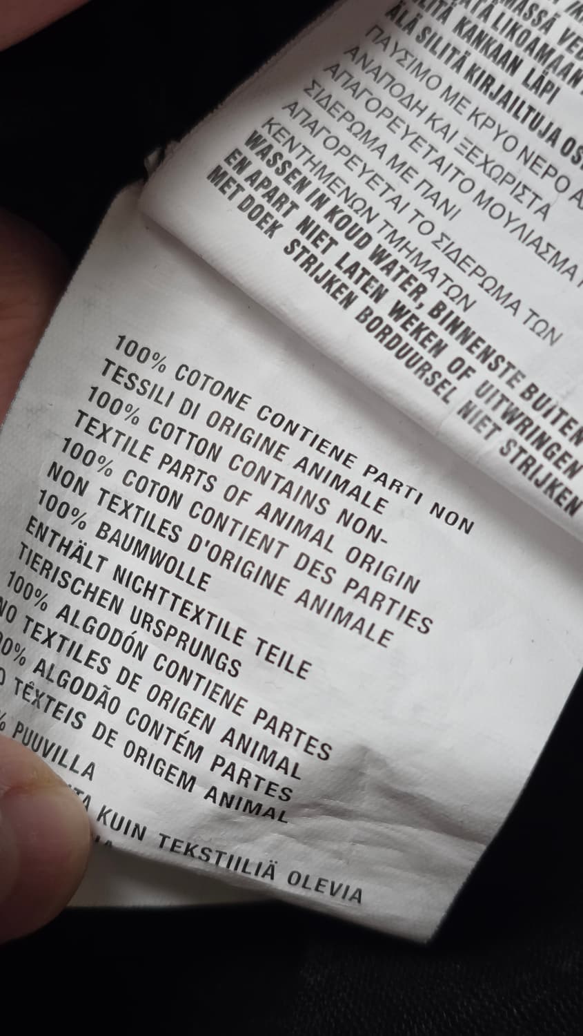 miumiu 미우미우 로고포인트 블랙 기본 라운드 긴팔티 상품이미지7