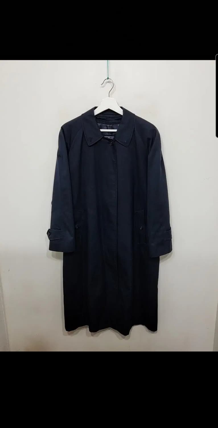 버버리 트렌치코트 네이비 싱글 내피세트 빅사이즈 매장판  상품이미지1