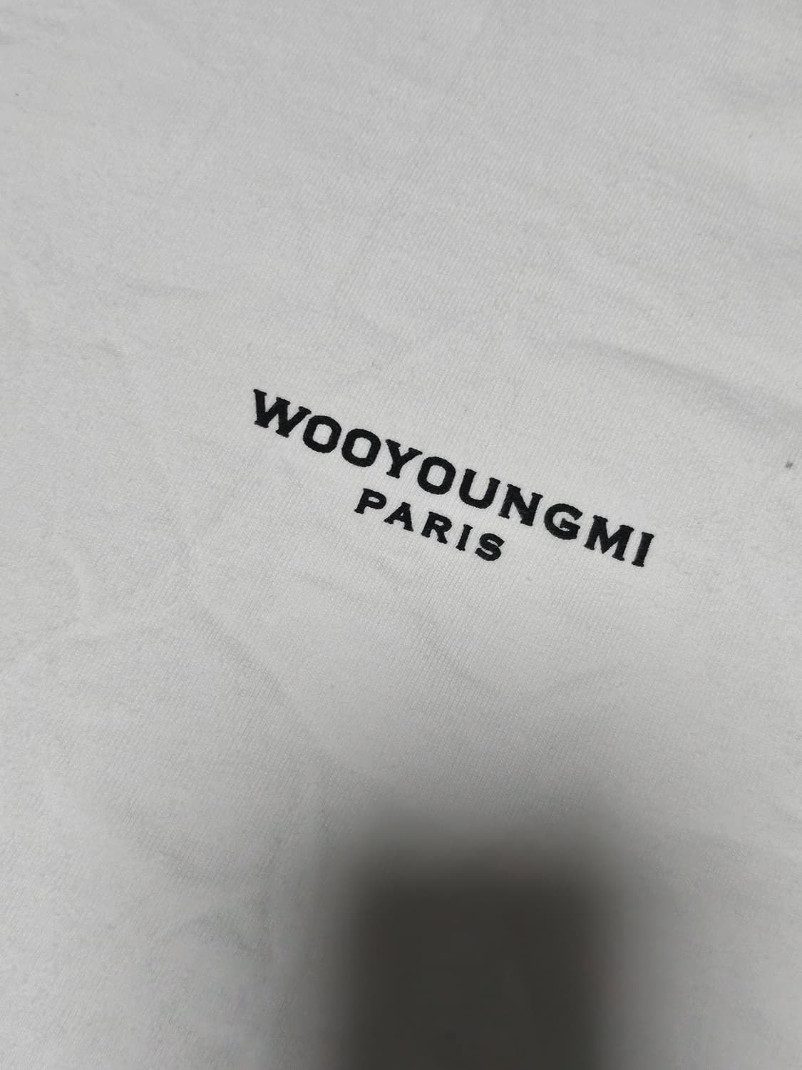 우영미 스퀘어 라벨 반팔 티셔츠 50 상품이미지3