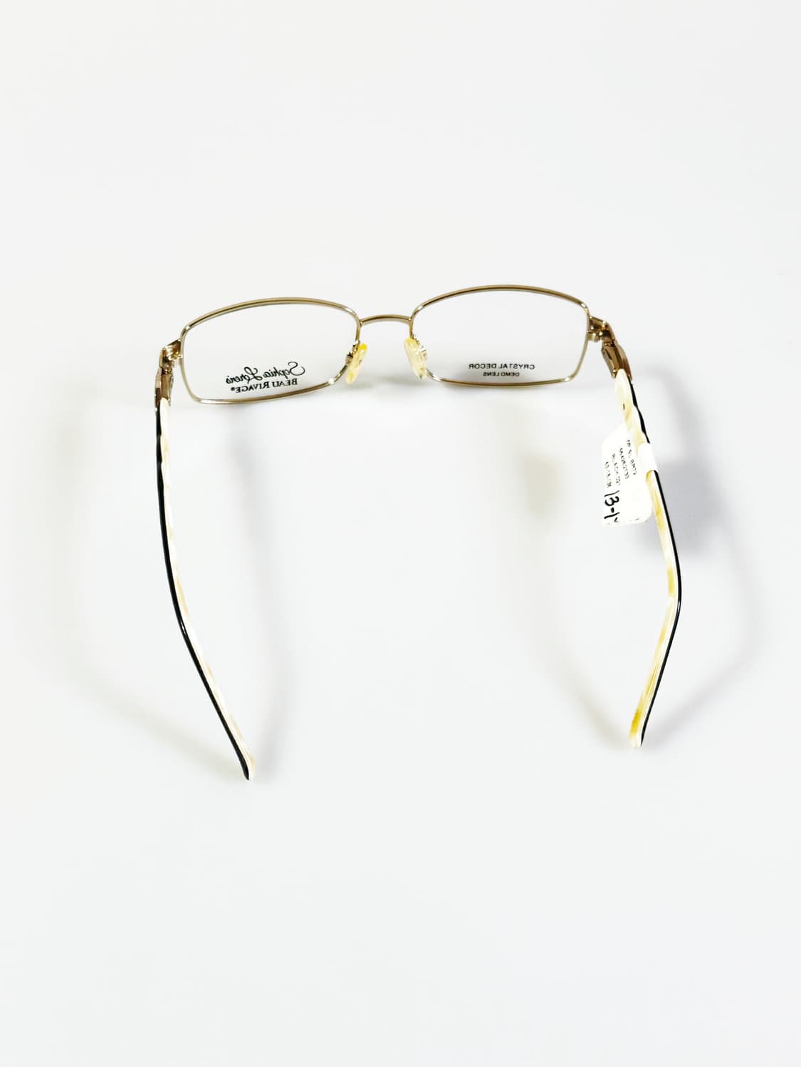 SOPHIA LOREN 슬림 스퀘어 메탈 프레임 빈티지 안경 상품이미지5