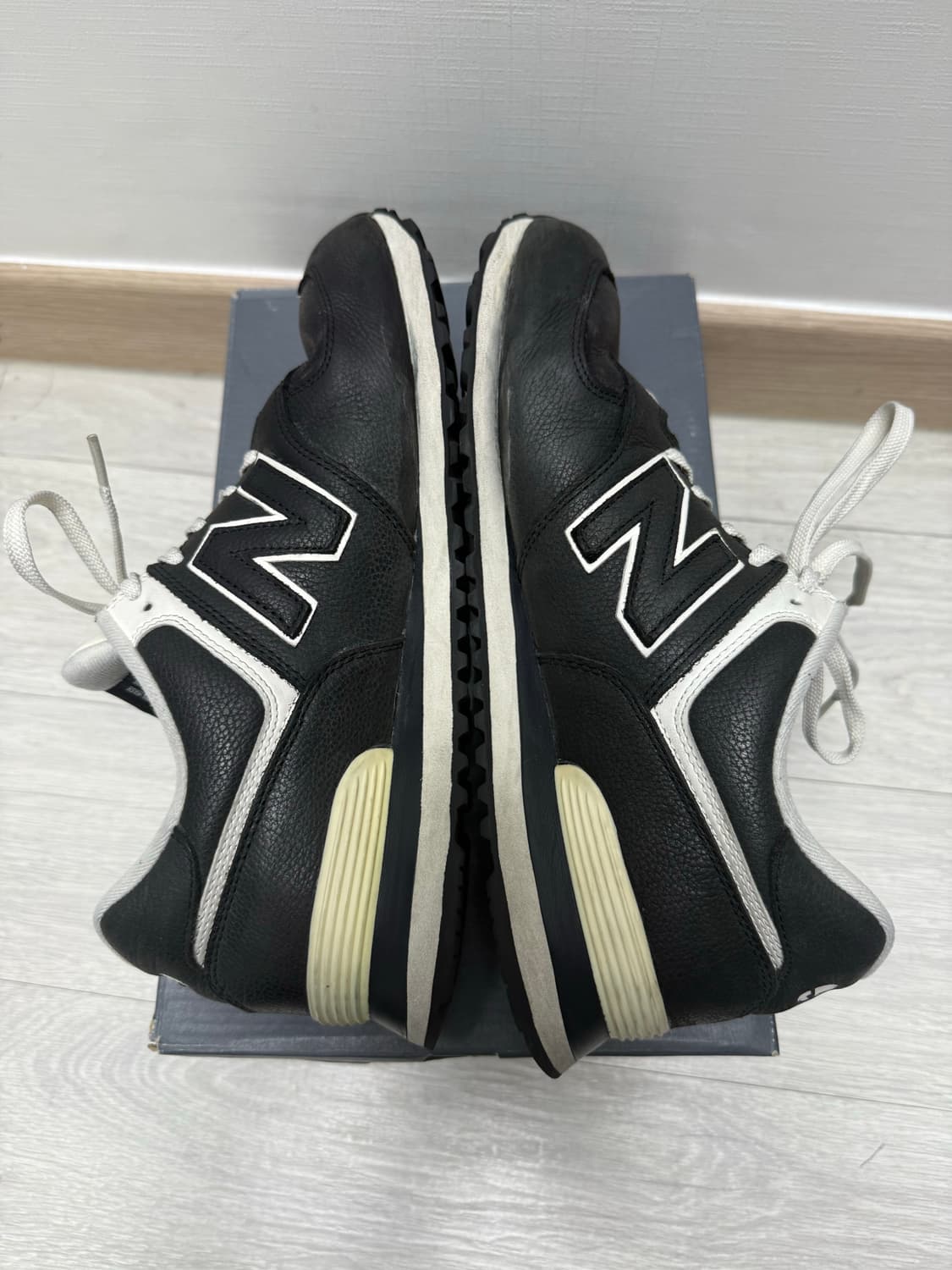 (290)뉴발란스 준야와타나베 574 레더 스니커즈 상품이미지6