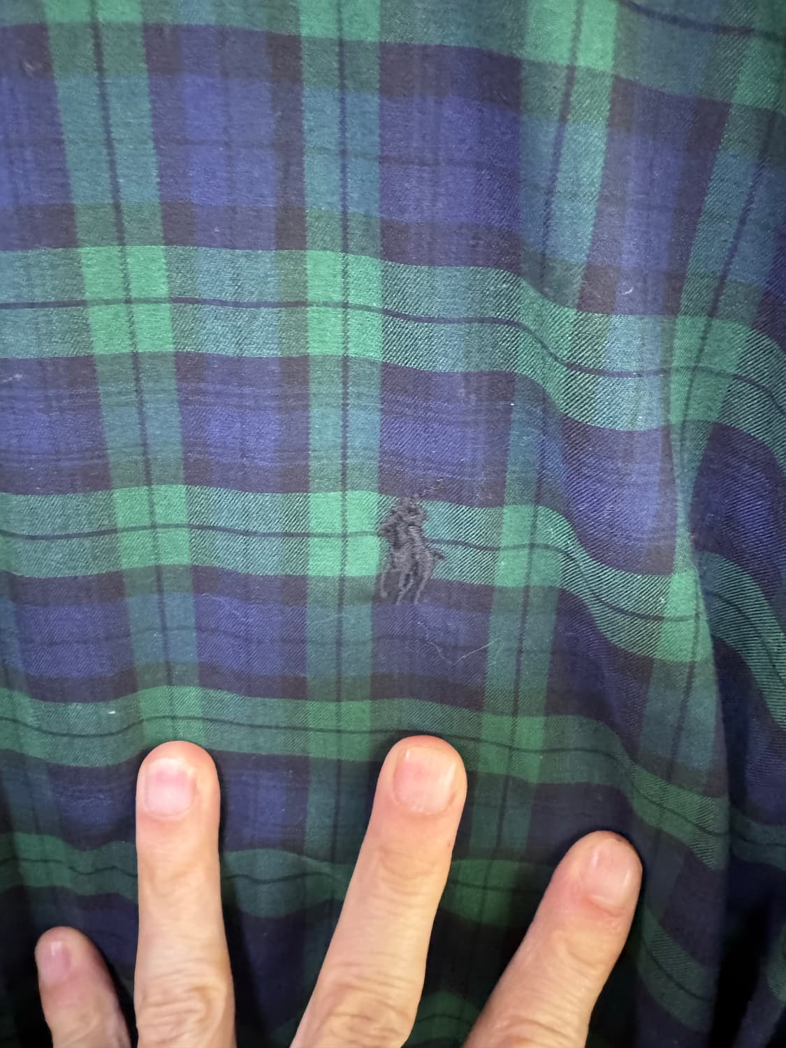 폴로 랄프로렌 체크 셔츠 XL ( 새제품) 상품이미지10