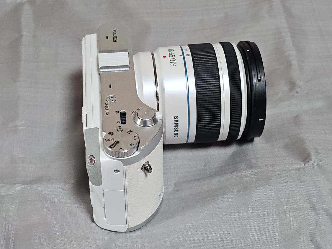 삼성 NX300M 미러리스 카메라 화이트 상품이미지7