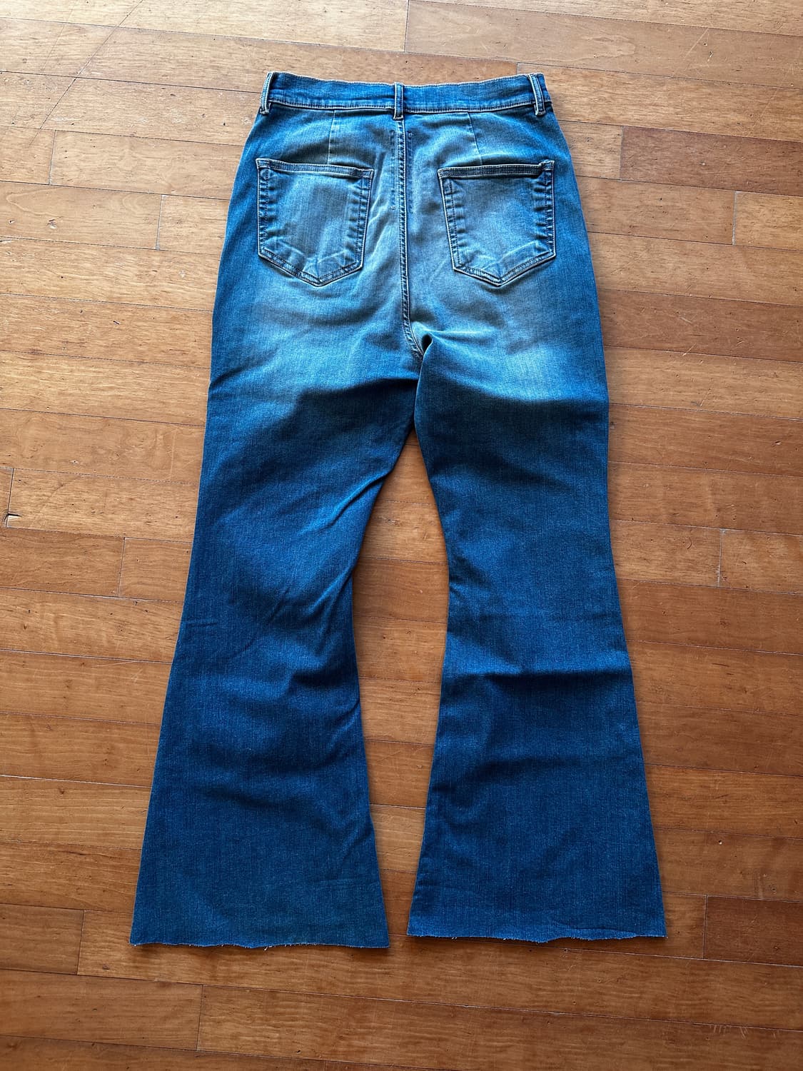 [30] 릭 오웬스 볼란 부츠컷 스카이블루 상품이미지5