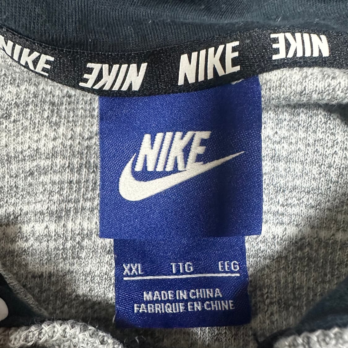 ✨ (바배) 나이키 멜란지 그레이 후드 집업  상품이미지3