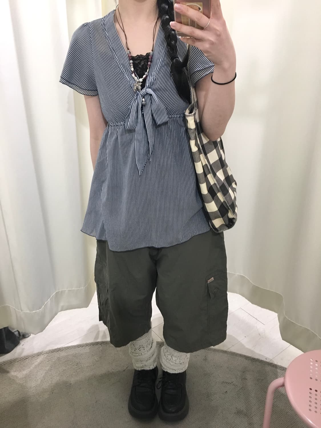 Point zero cargo half pants 상품이미지5