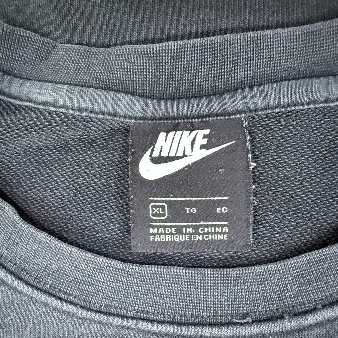 XL 나이키 클럽로고 맨투맨 0123T1 상품이미지3