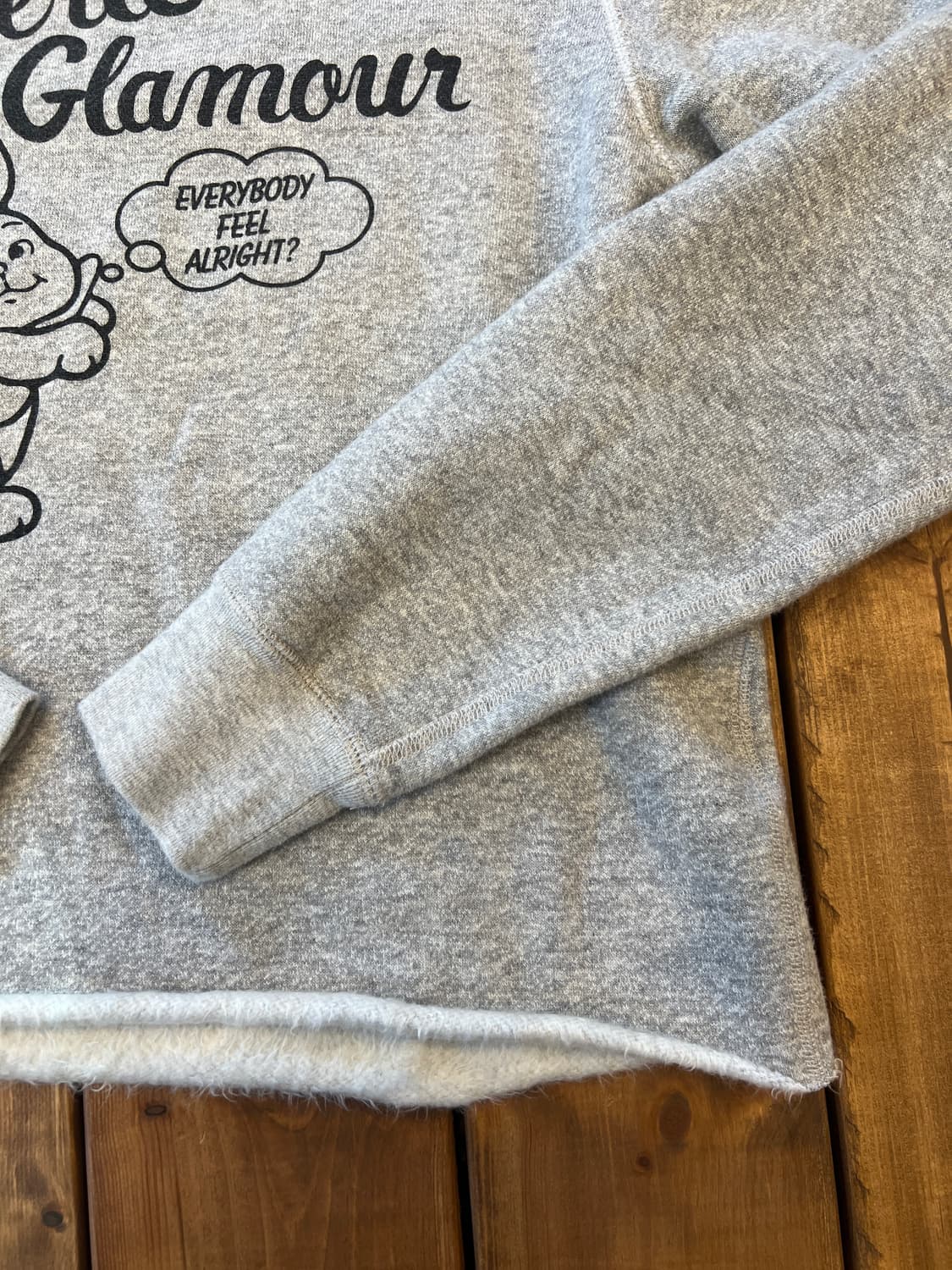 히스테릭글래머 버니 그레이 크롭 맨투맨 상품이미지7