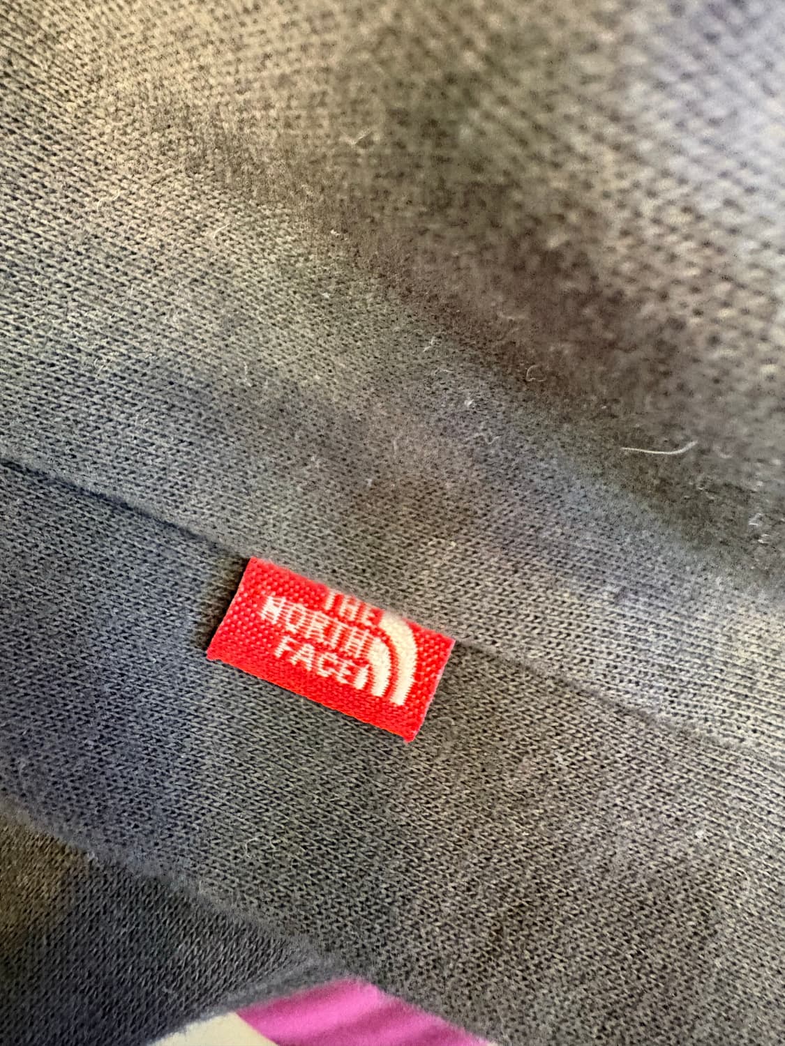 노스페이스 빅로고 카모 혼용 맨투맨 상품이미지2