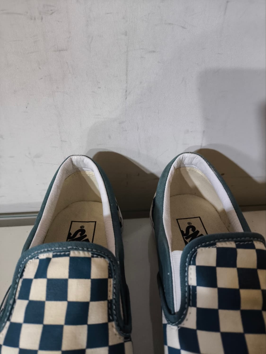 280mm 반스 띠어리 체커보드 슬립온 상품이미지5