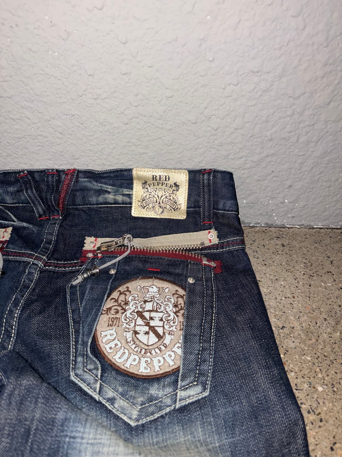 레드페퍼 세미부츠컷 데님팬츠 상품이미지9