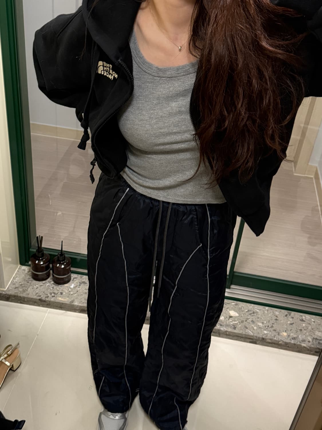 더일마 하비에르 퀼팅 팬츠 (진네이비) 상품이미지1