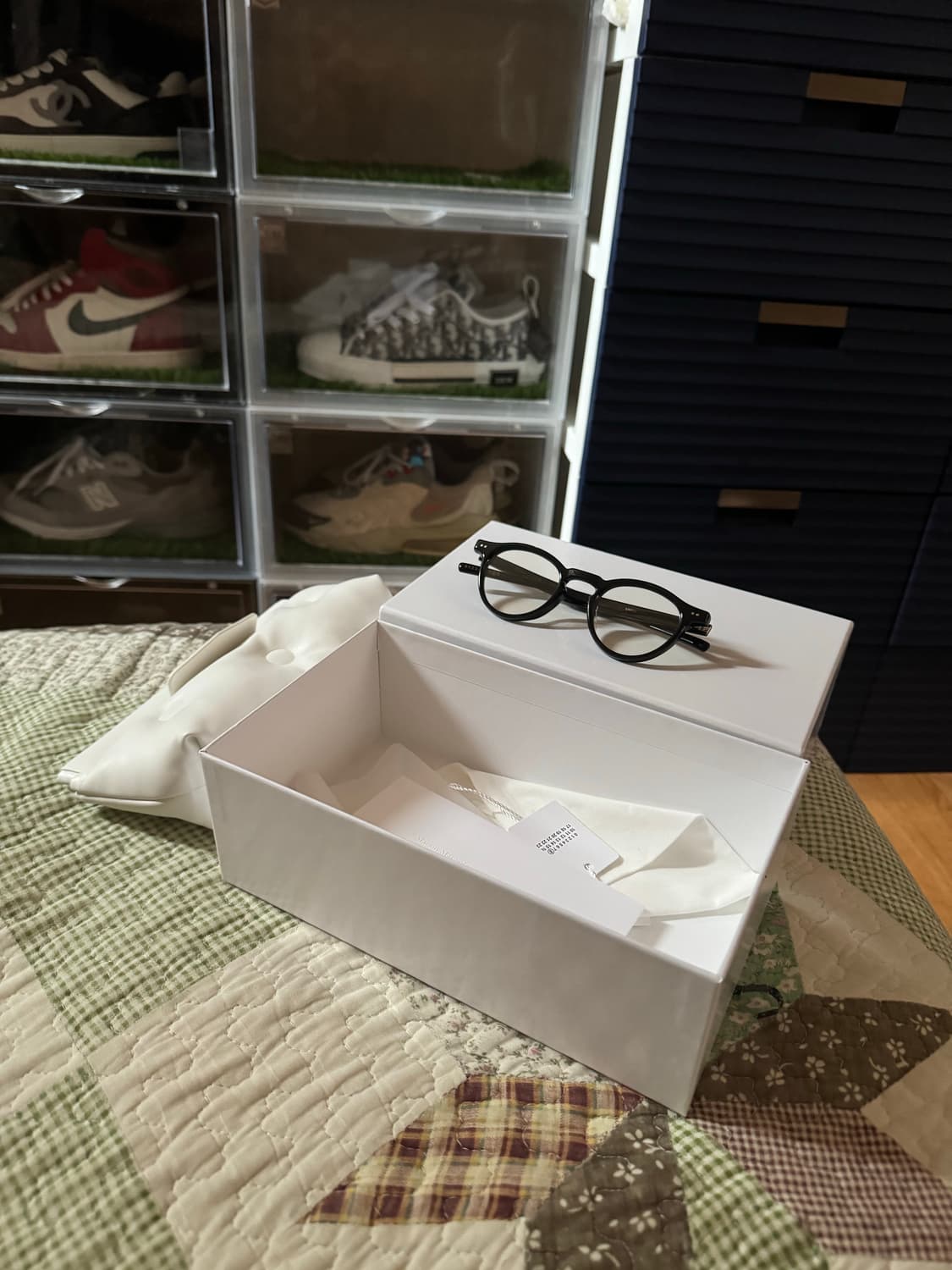 젠틀 몬스터 x 메종 마르지엘라 MM116 블랙 클리어 상품이미지4