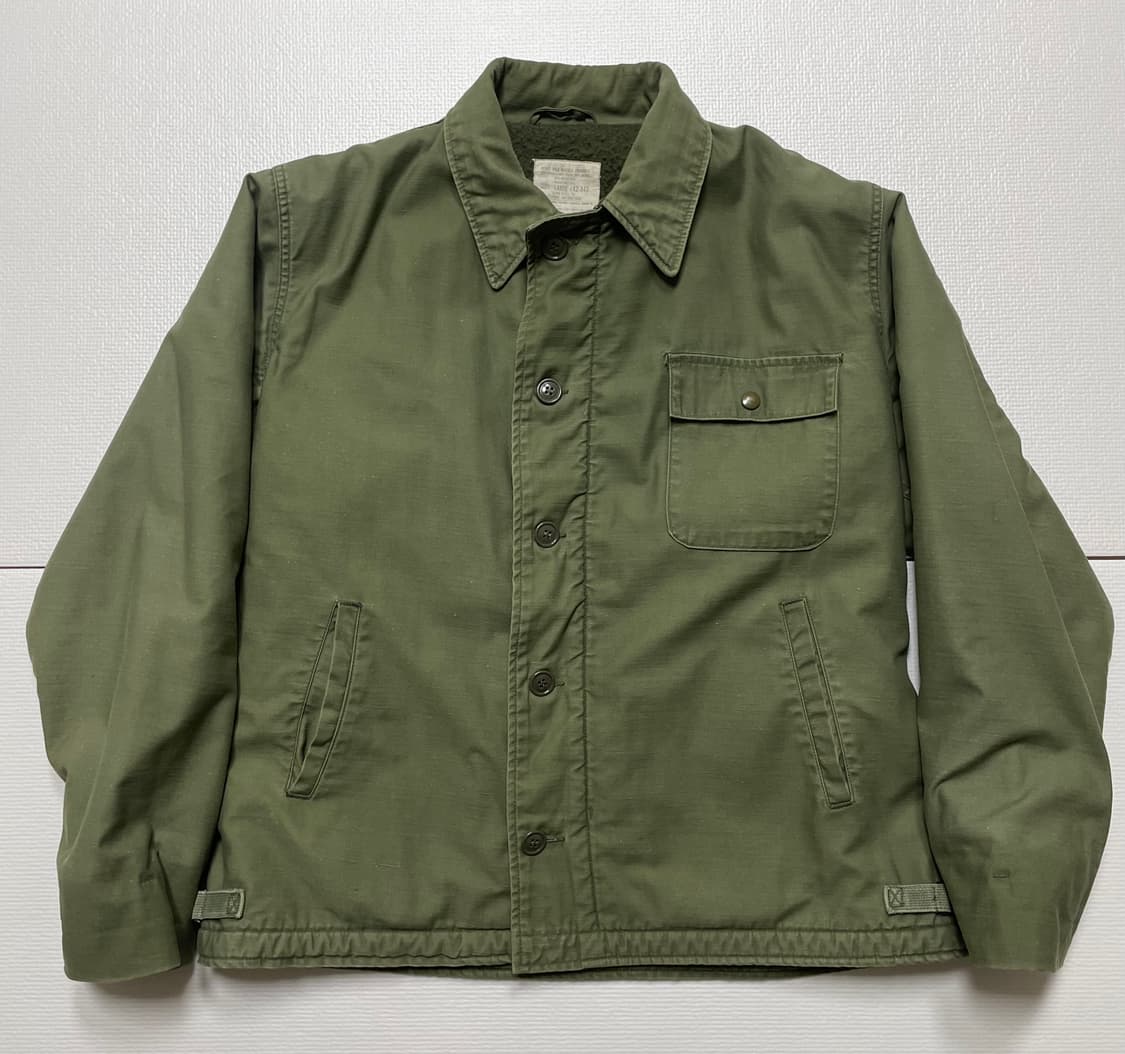70s 미해군 a2덱자켓 미군 오리지널 상품이미지1