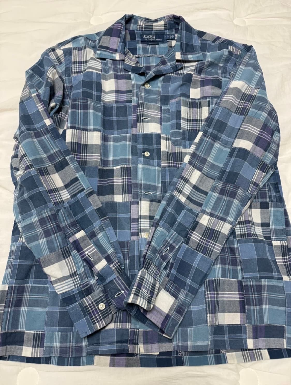 폴로 마드라스 체크셔츠 상품이미지1