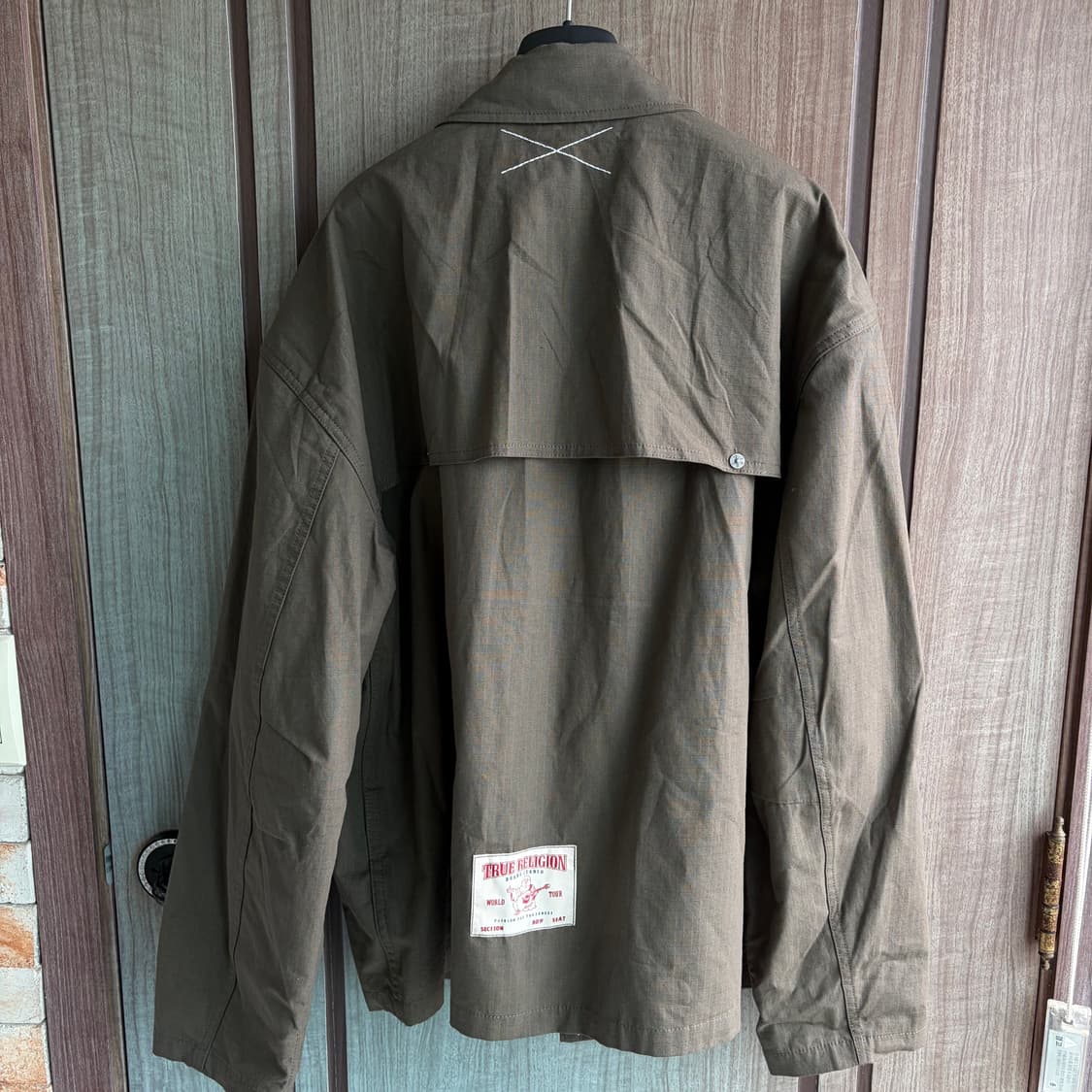 새상품(L)트루릴리전 헌터 셔츠 자켓 카키 상품이미지2