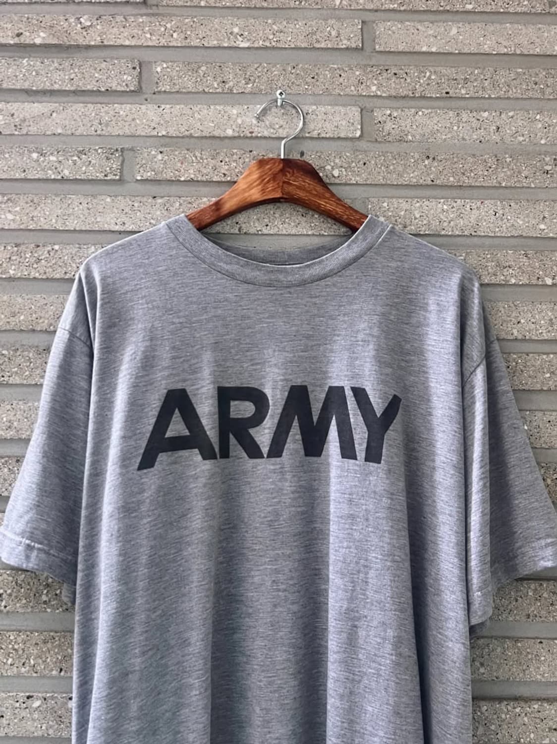 [L]오리지널 U.S ARMY 그레이 티셔츠 상품이미지1