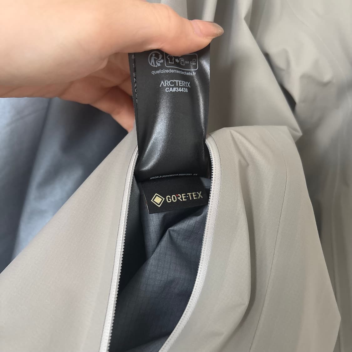 아크테릭스 베일런스 시캔트sl고어텍스 바람막이 M 상품이미지7