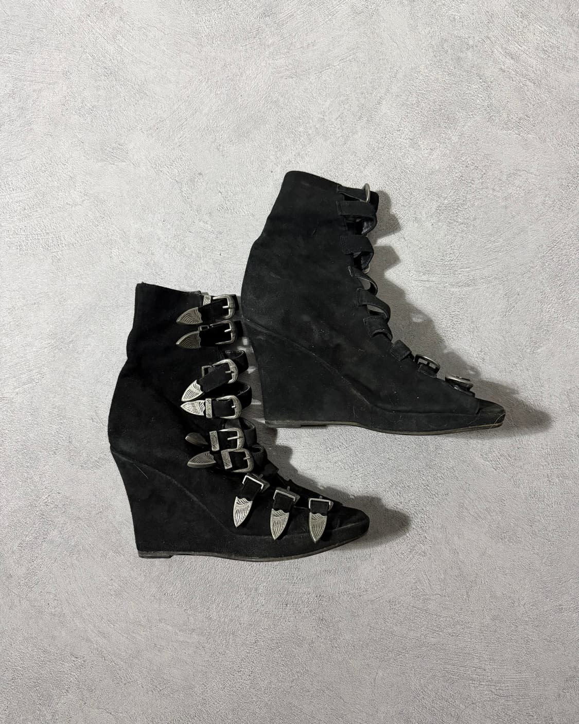 Vero Cuoio Buckle Wedge Sandal 상품이미지3