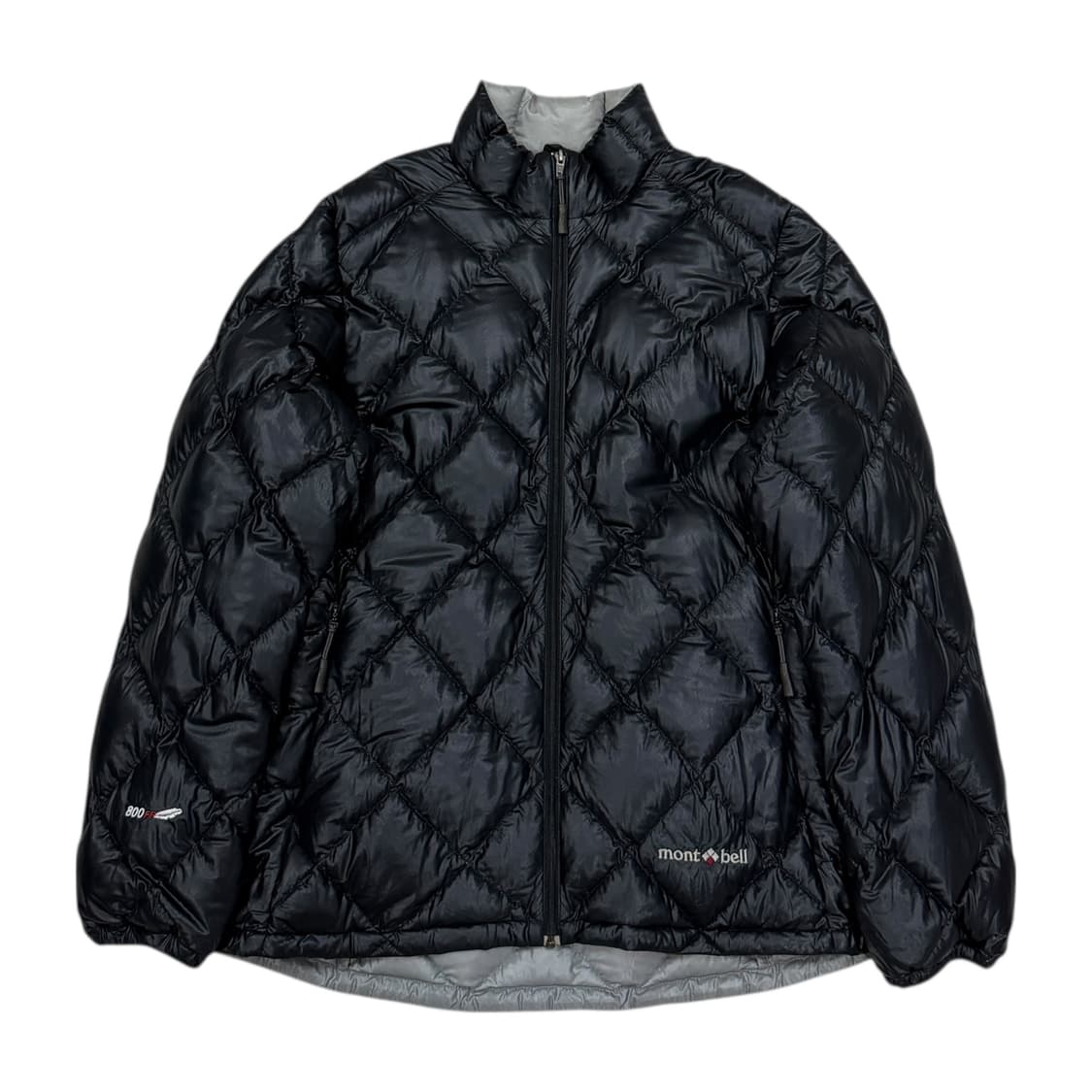 몽벨 빈티지 우먼 퍼텍스 나일론 800필 경량패딩 블랙 L 상품이미지1