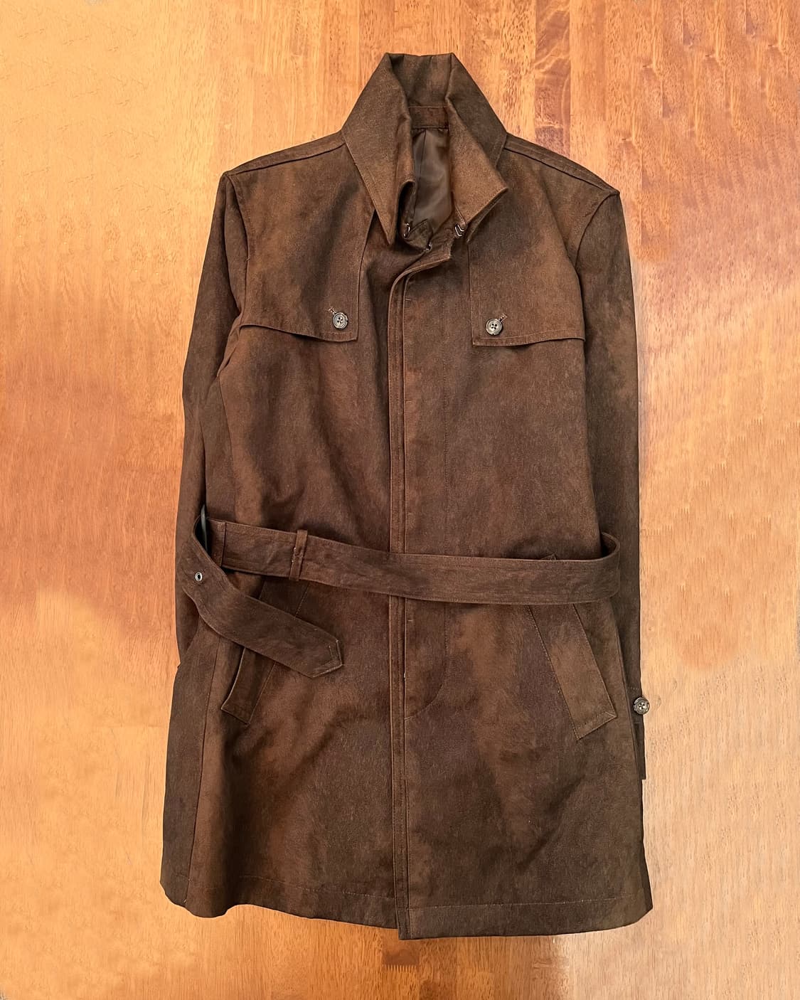 토네이도 마트 마이크로 스웨이드 코트 상품이미지1