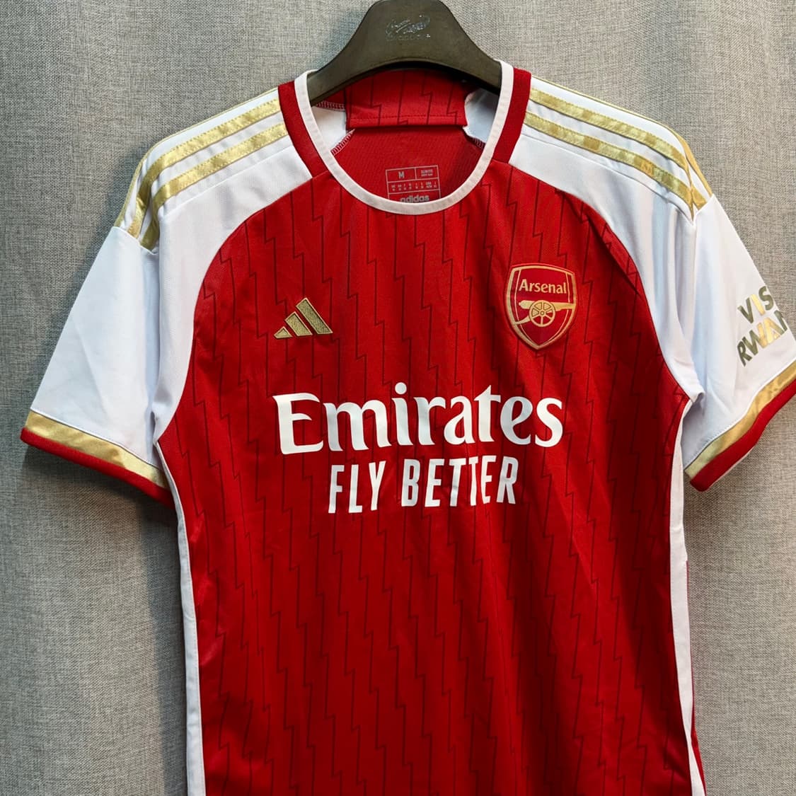 [M] 아디다스 아스날 23-24 홈 반팔 유니폼 정품 상품이미지3
