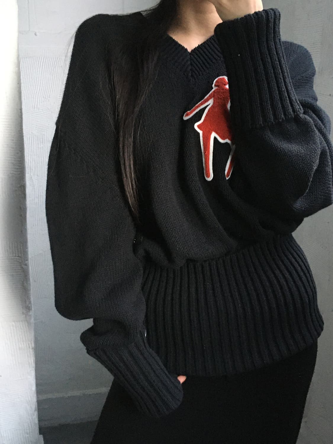 Stefan Cooke 스텐판쿡 댄싱레이디 턴업 니트 상품이미지3