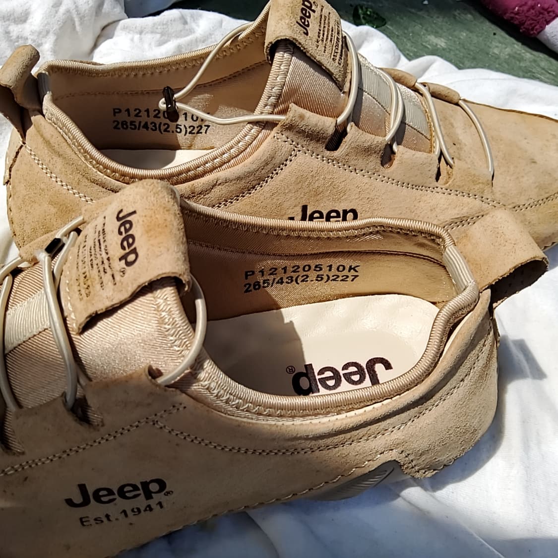 Jeep 스웨이드 스니커즈 275 상품이미지9