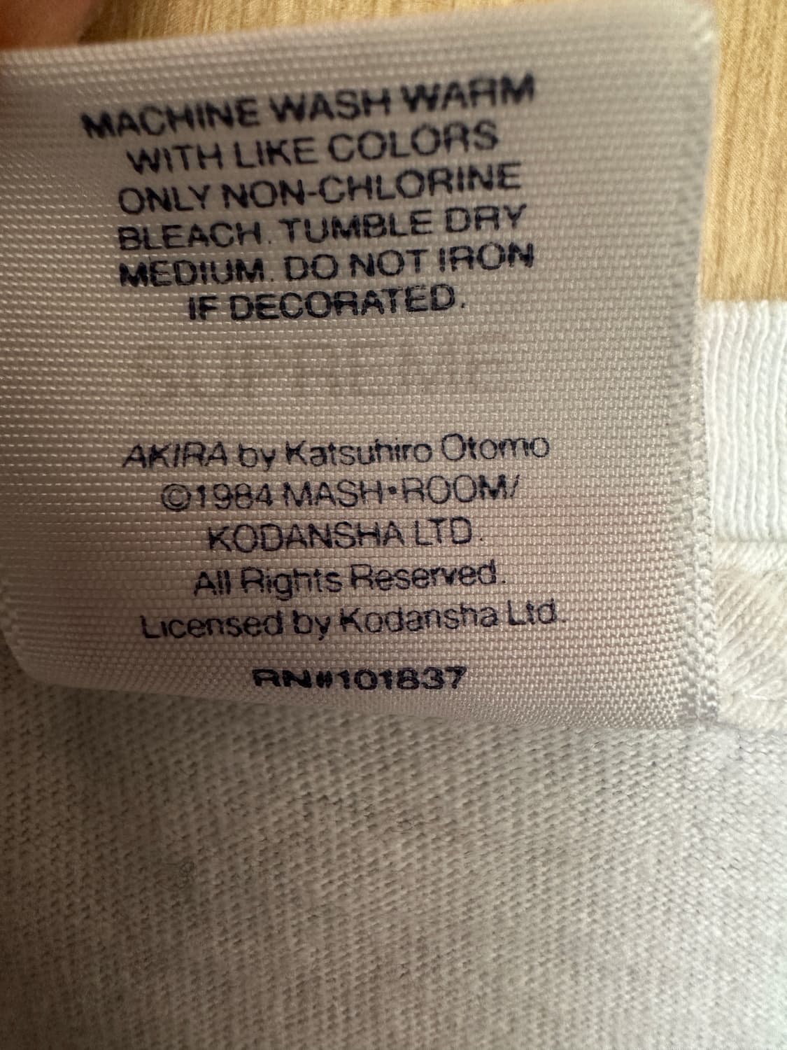 [L] 슈프림 아키라 롱슬리브 화이트 상품이미지4