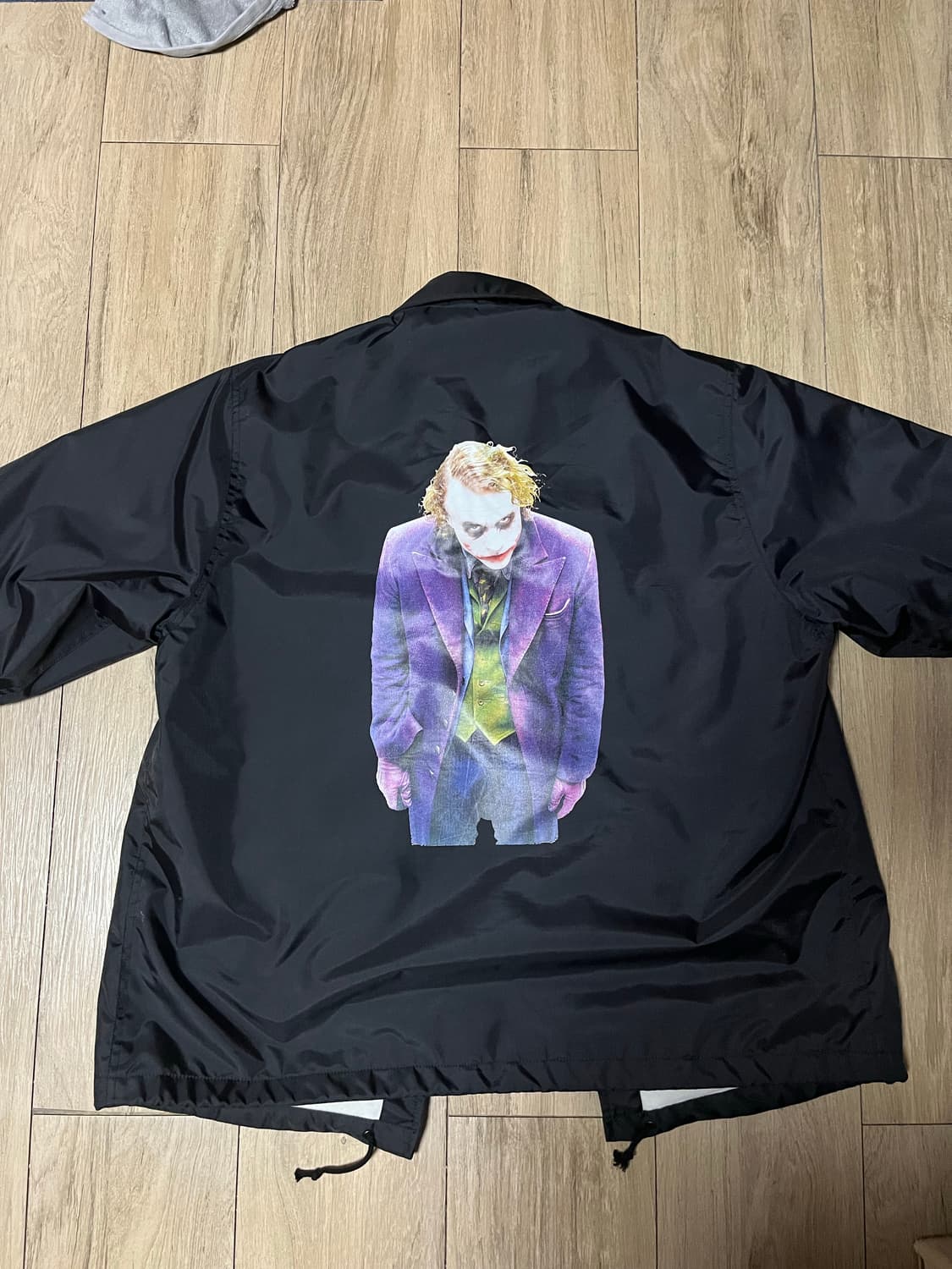 와코마리아 다크나이트 트릴로지 코치자켓 블랙 상품이미지4