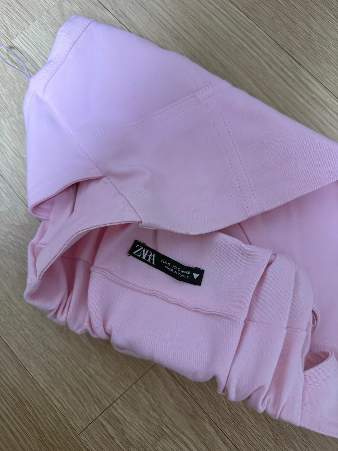 (반택포) 자라 핑크 튜브탑 상품이미지4